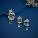 CZ Flutter Bliss Pendant Set