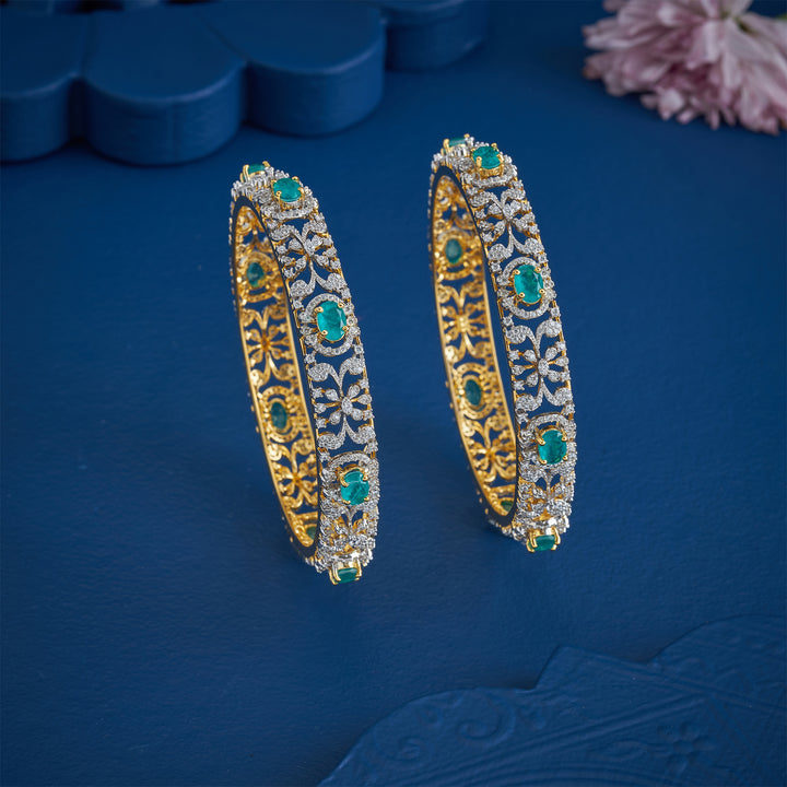 Ovalina CZ Bangles