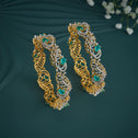 Emerald Leaf Mirage Bangles