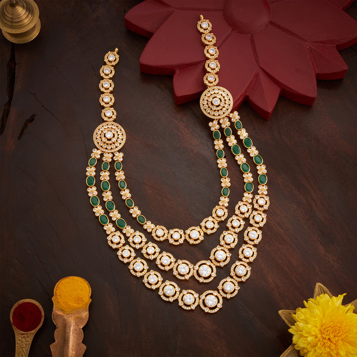 CZ Navatrio Necklace