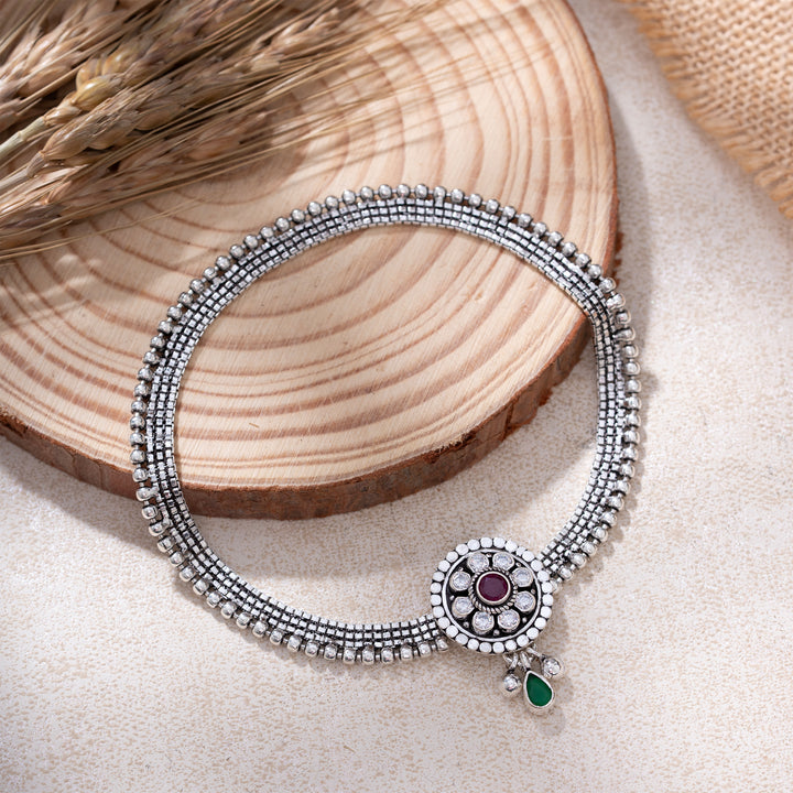 Dhrisha Oxidised Payal