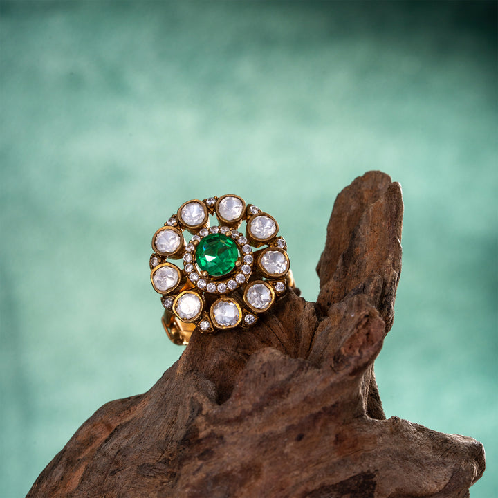 Camellia Sparkle Ring