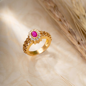 Gulabika Stone Ring
