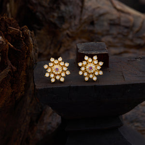 Zarisha CZ Stud Earrings