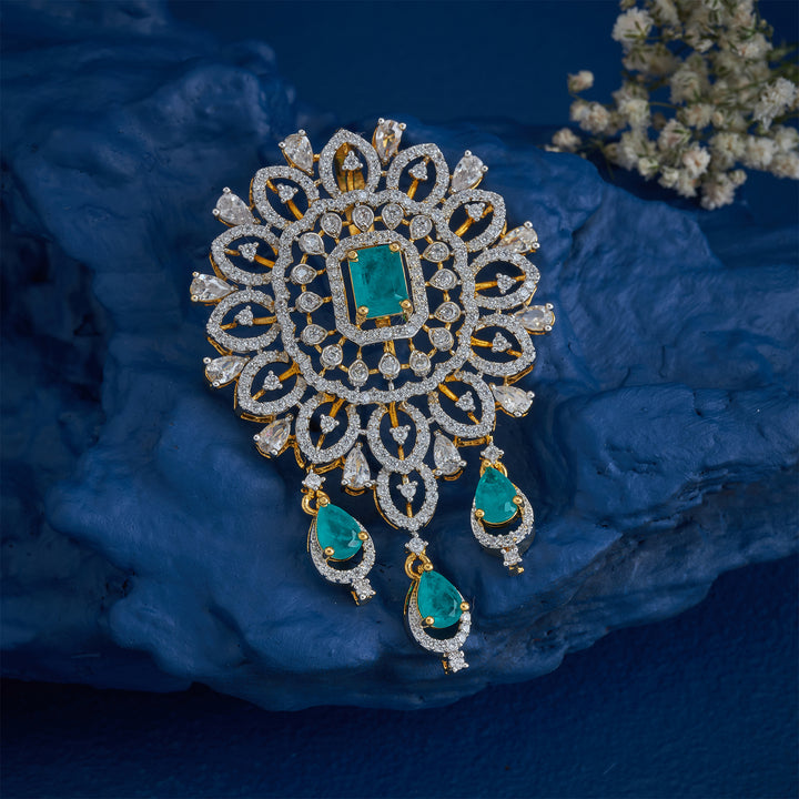 Flori CZ Pendant