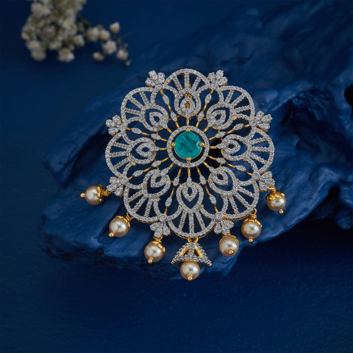 Glitter Flora Pendant