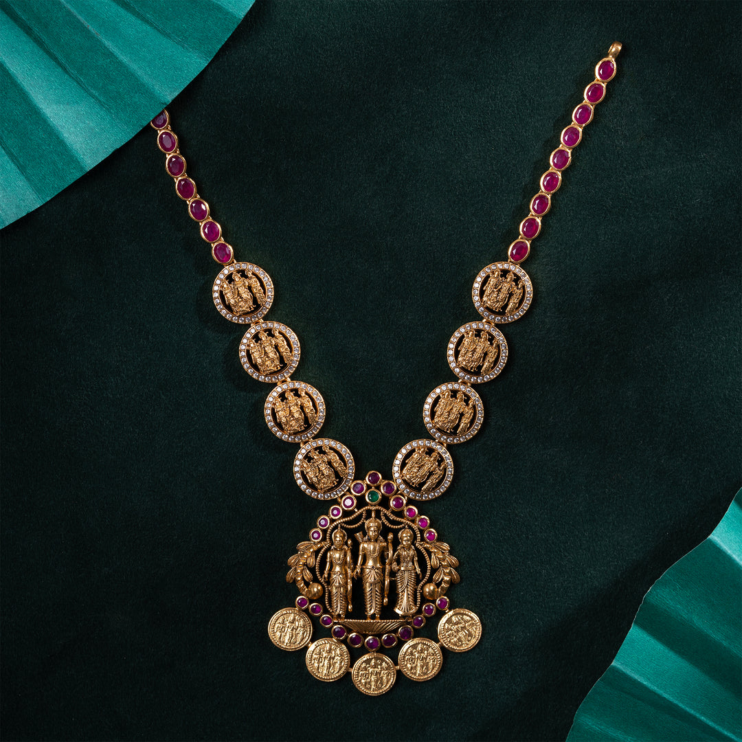 Vanavasini Kasu Necklace