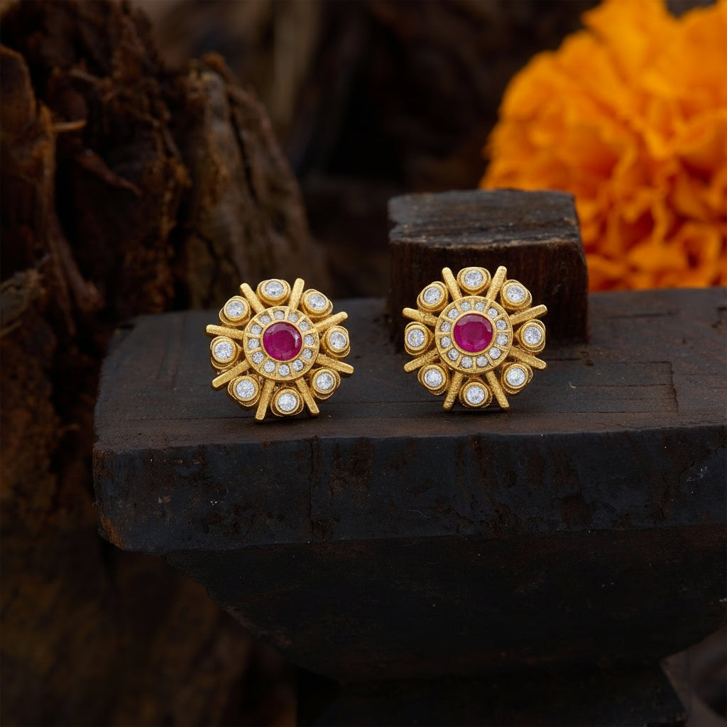 Mogralika Stud Earrings