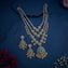 Triple Row Dazzle Necklace Set