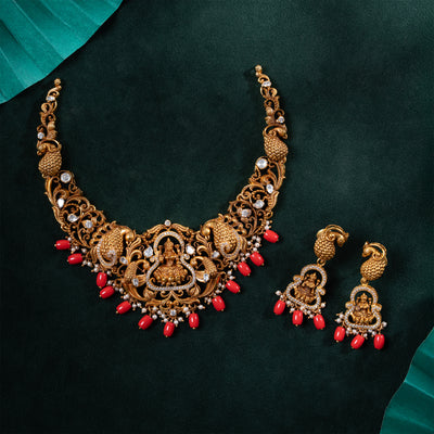 Aabharana Kusuma Necklace Set