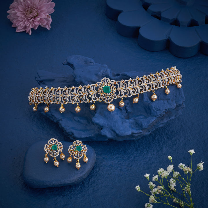 Emerald Elixir Choker Set