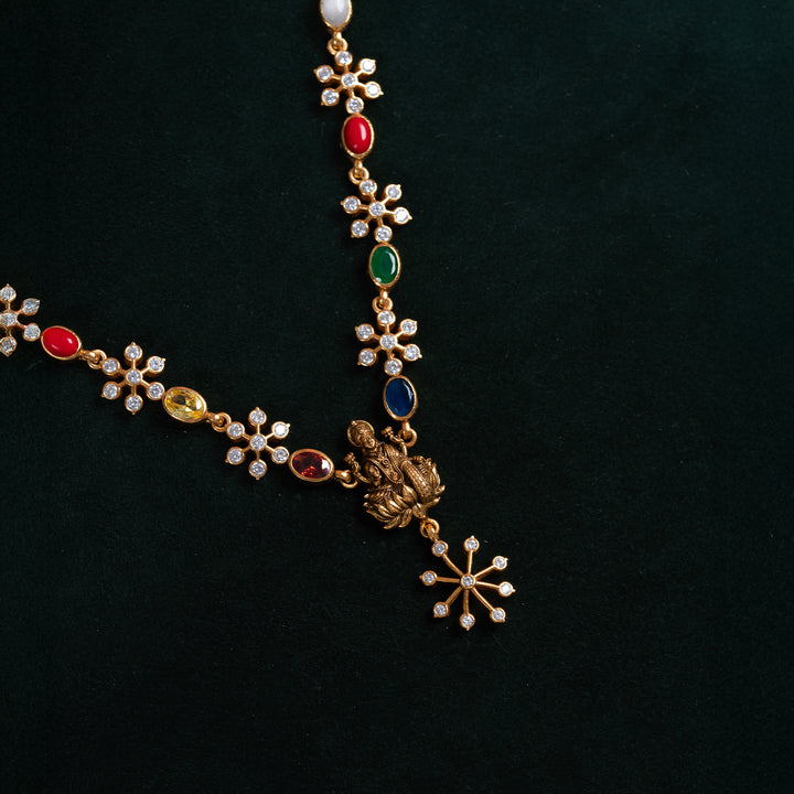 Devi Nava-Kamalam Short Necklace
