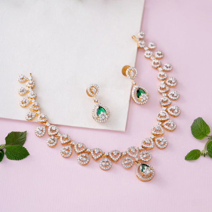 Elira Drop Necklace Set