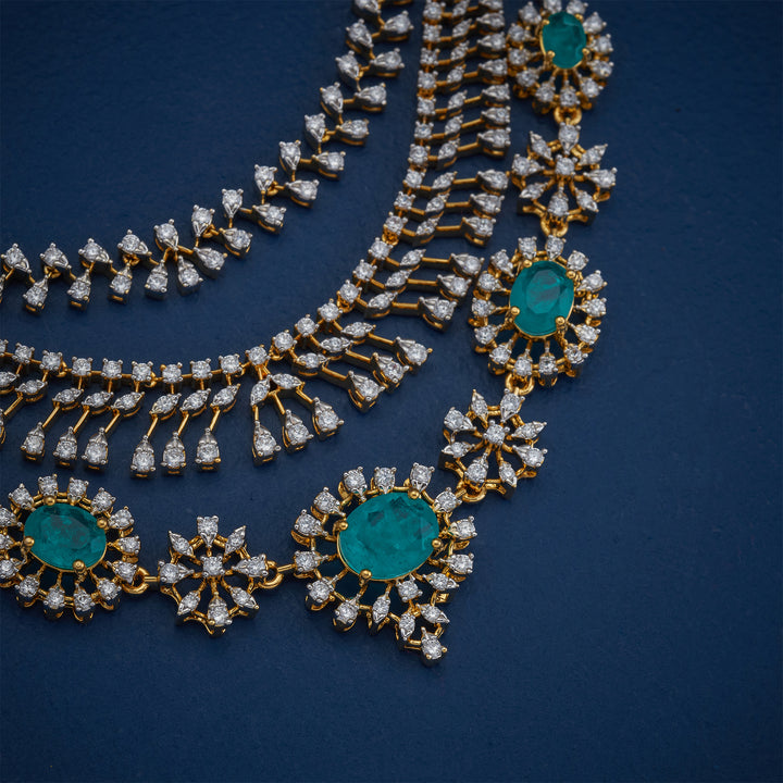 Triple Halo Shine Necklace Set