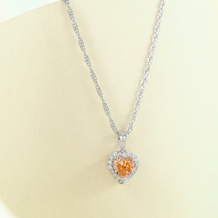 Heart of Flame Chain Pendant