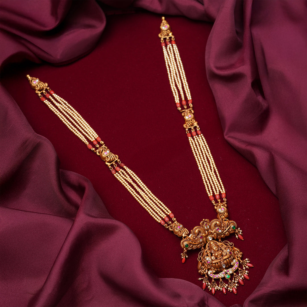 Moonstone Lakshmi Haaram