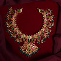 Kairi Kundali Kundan Necklace