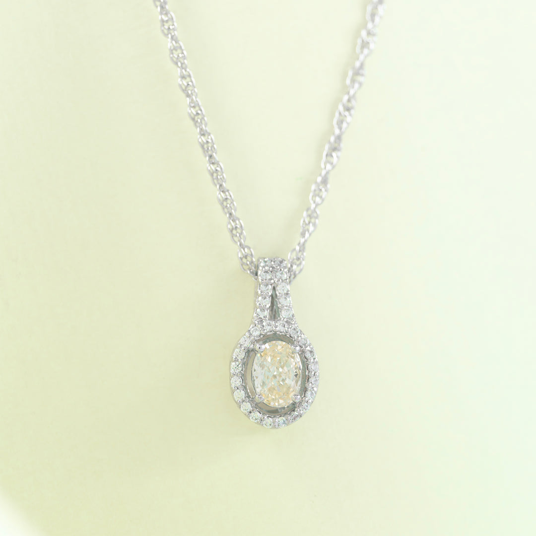 Sunkissed Aura Chain Pendant