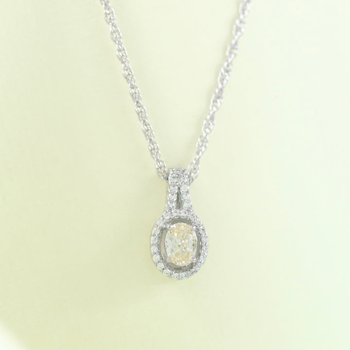 Sunkissed Aura Chain Pendant