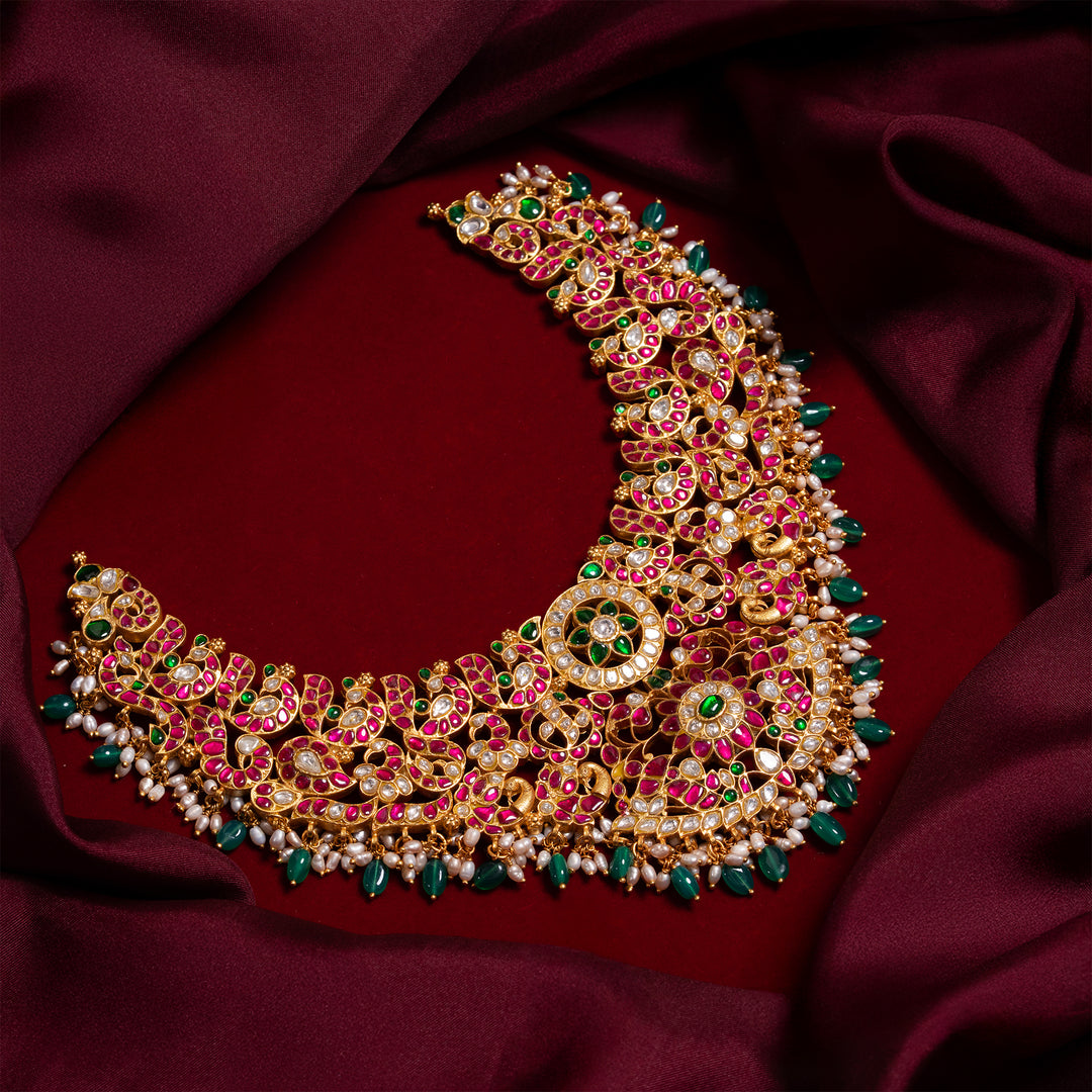 Peacock Kalika Necklace