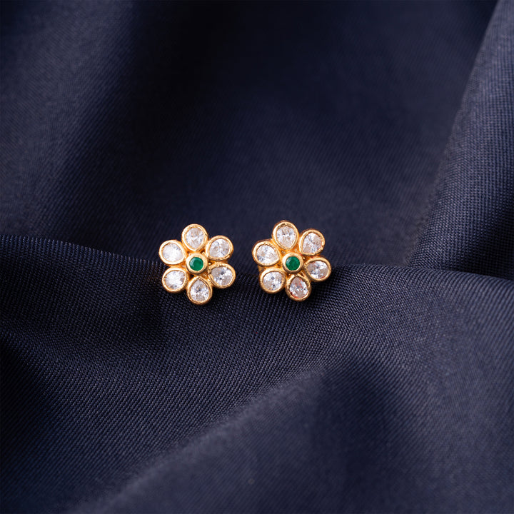 Glitter Petals Studs