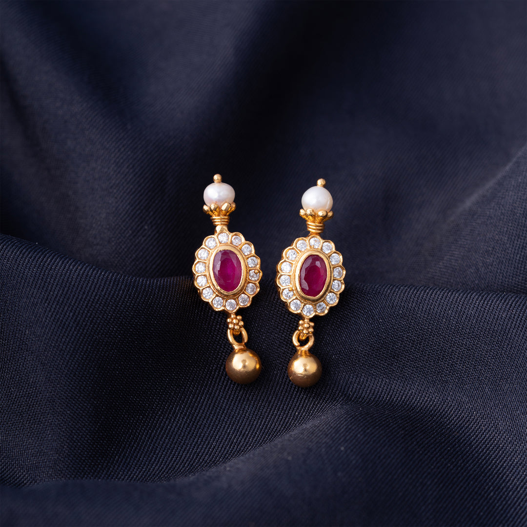 Ruby Drape Studs