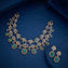 Ovalique Cz Necklace Set