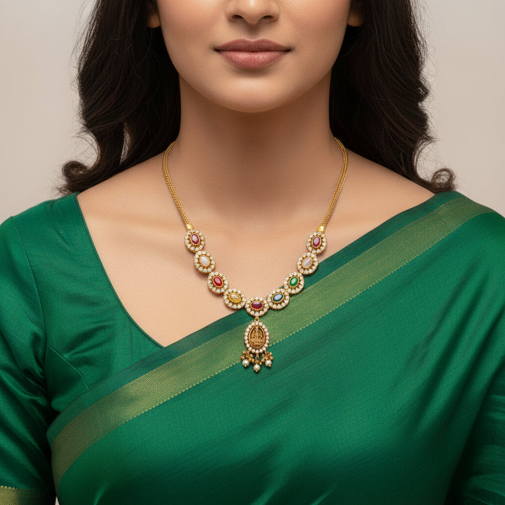 Ratnamayi Lakshmi Necklace
