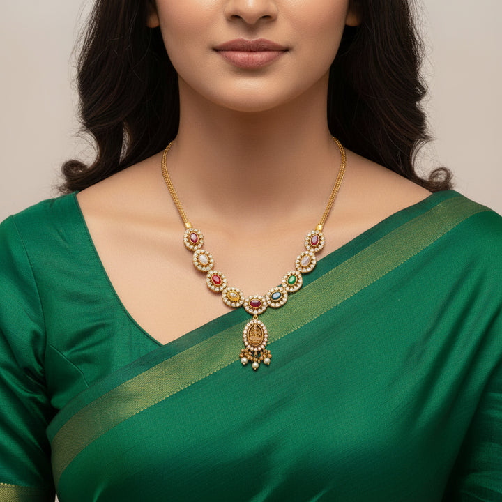 Ratnamayi Lakshmi Necklace