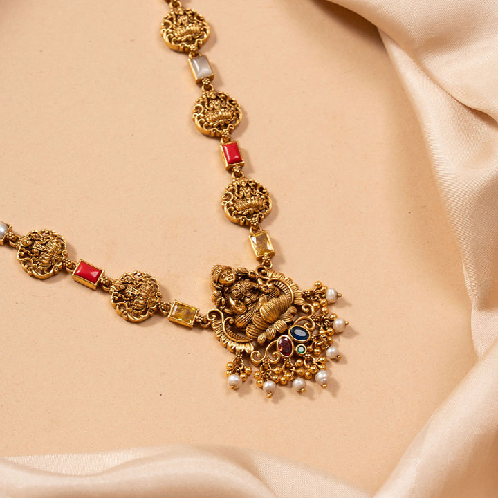 Devi Navaraga Necklace