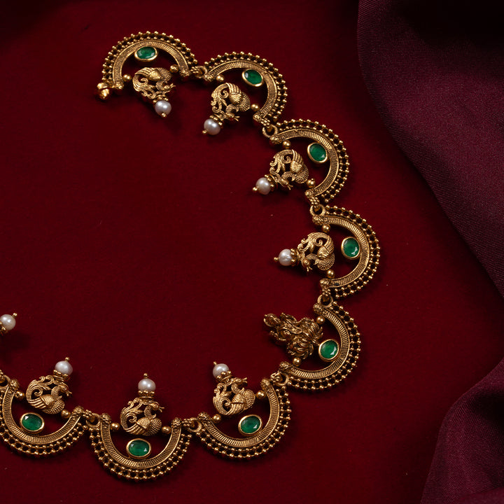 Sri Maheshwari Short Necklace