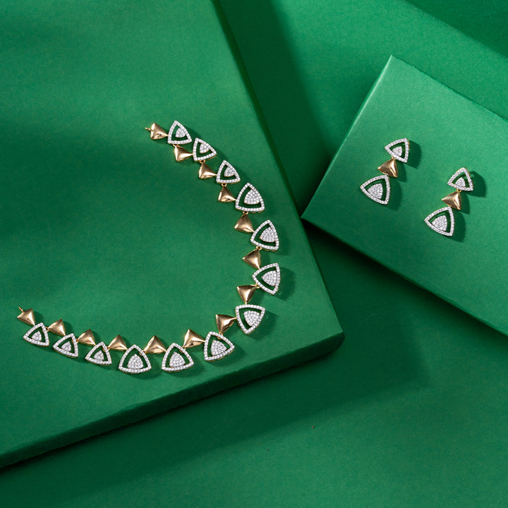 Trilux Spark Necklace Set