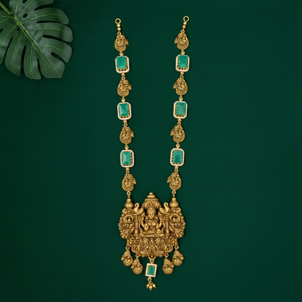 Padmanidhi Temple Necklace