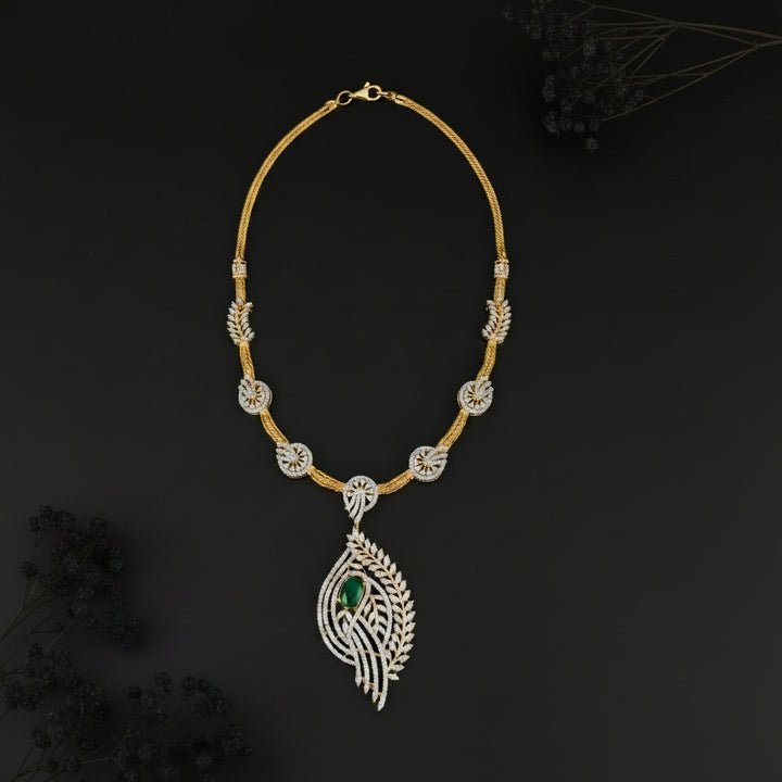 Lumina Drop CZ Necklace