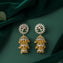 Peacock Luxe CZ Jhumki
