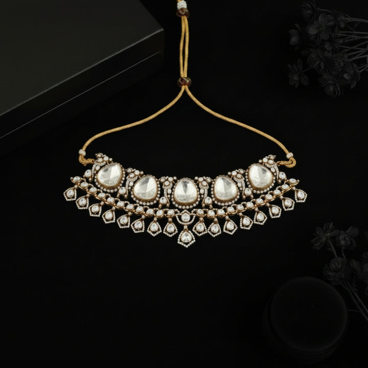 Queen's Brilliance Moissanite Necklace