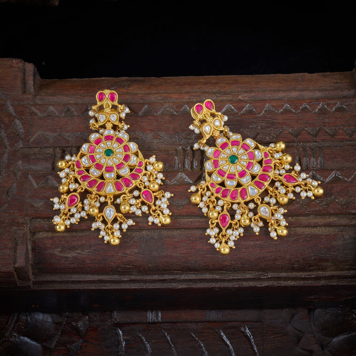 Meenakshi Kundan Danglers