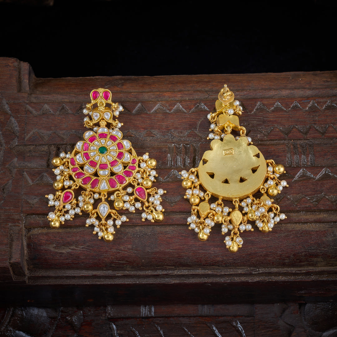 Meenakshi Kundan Danglers