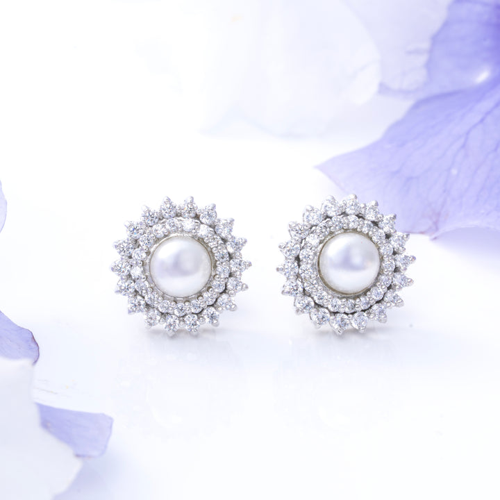 Snowdrop Shine Studs