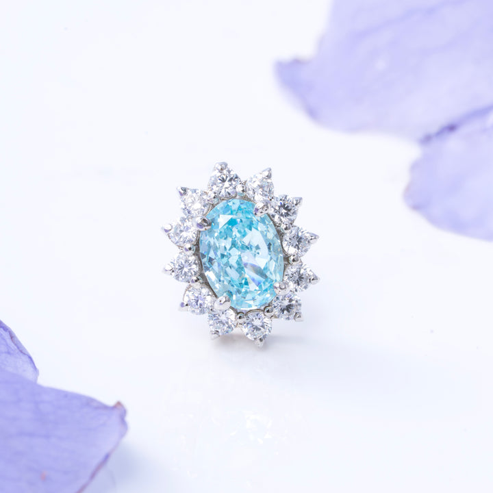 Crystal Wave Studs