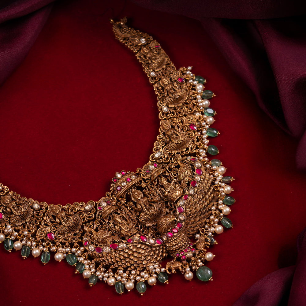 Garuda Vibhuti Trio Necklace
