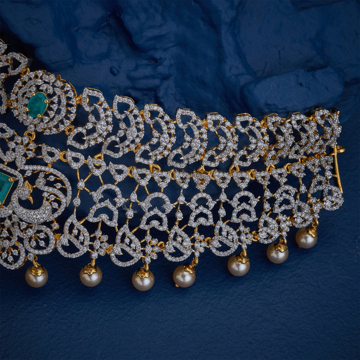 Peacock Duet Choker Set