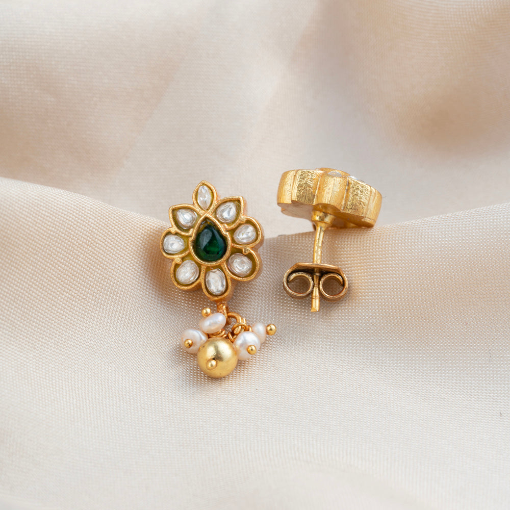 Ivory Phool Studs