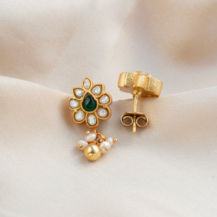 Ivory Phool Studs