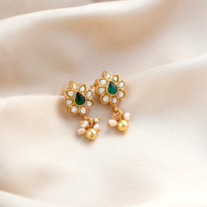 Ivory Phool Studs