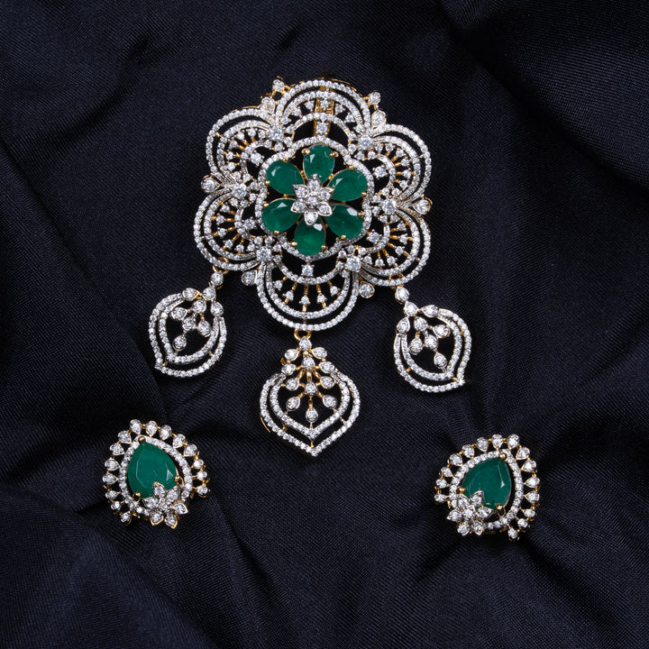 Rosette Panna Pendant Set