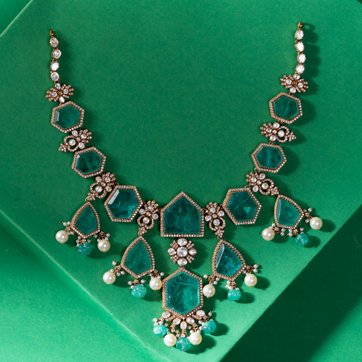 Octa Vrinda Necklace Set