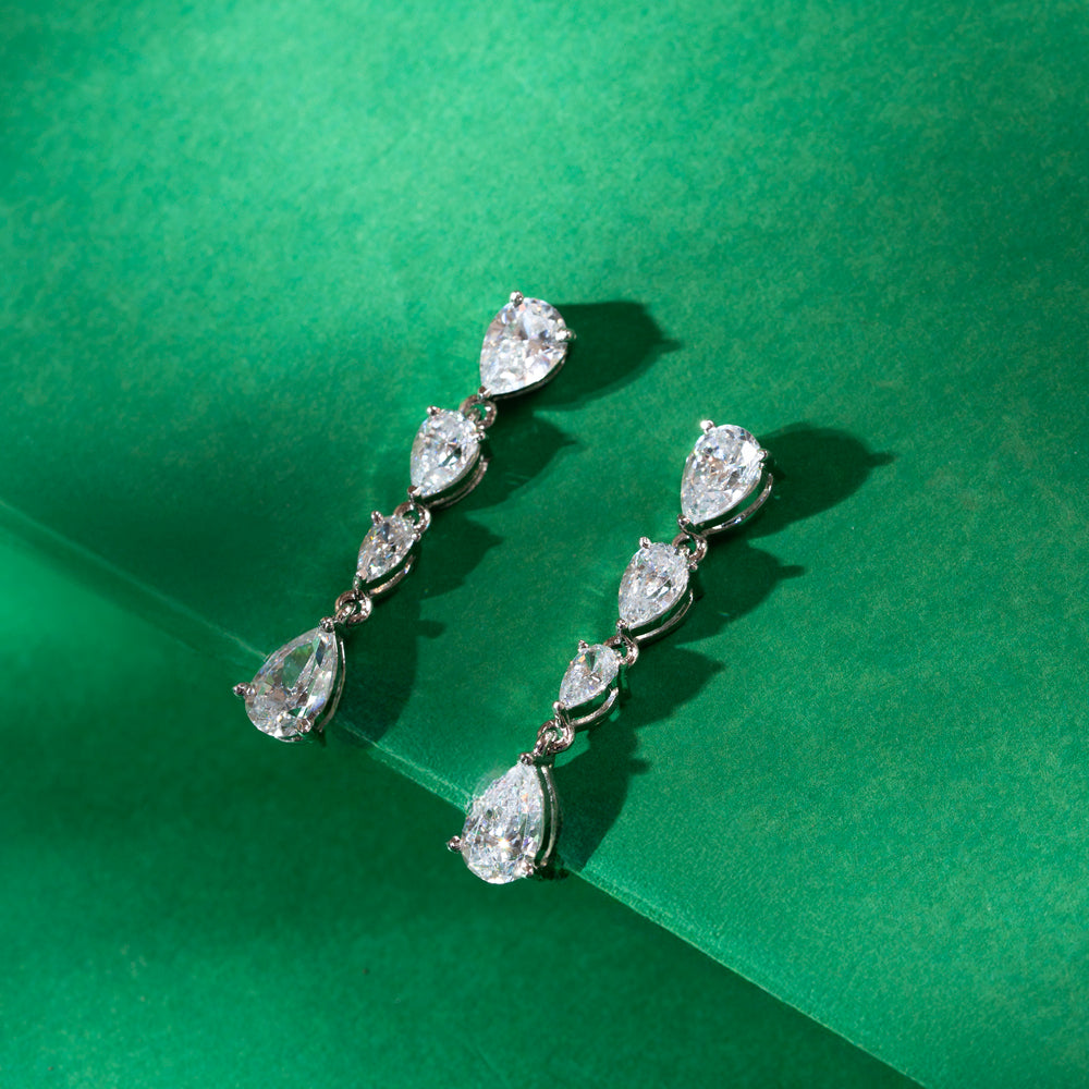 Tiara Drop Danglers