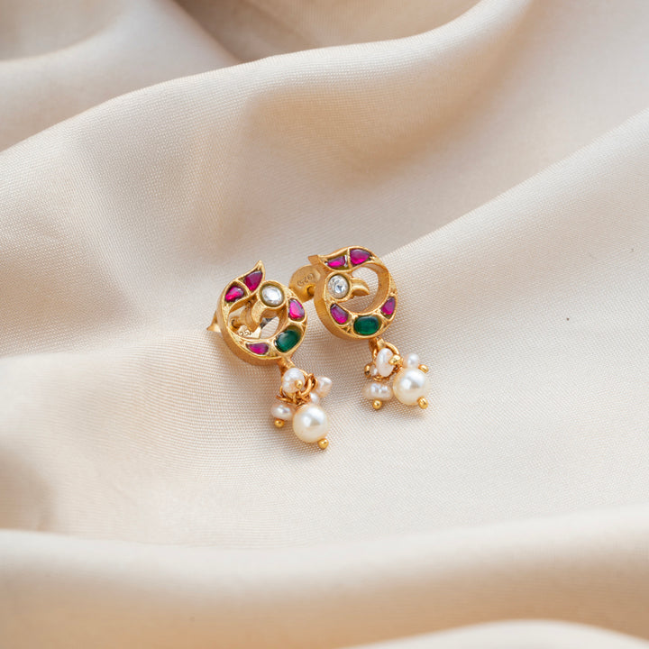 Kundan Kalgi Studs
