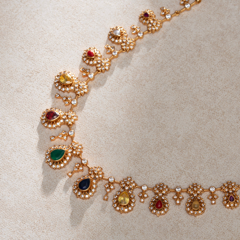 Kavya Ratna Short Necklace